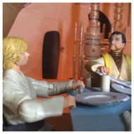 LUKE: "I thought he might have meant old Ben. Do you know what he's talking about? Well, I wonder if he's related to Ben." OWEN: "That old man's just a crazy old wizard. Tomorrow I want you to take that R2 unit into Anchorhead and have its memory flushed. That'll be the end of it. It belongs to us now." #starwars #anhwt #starwarstoycrew #jbscrew #blackdeathcrew #starwarstoypix #starwarstoyfigs #toyshelf 
